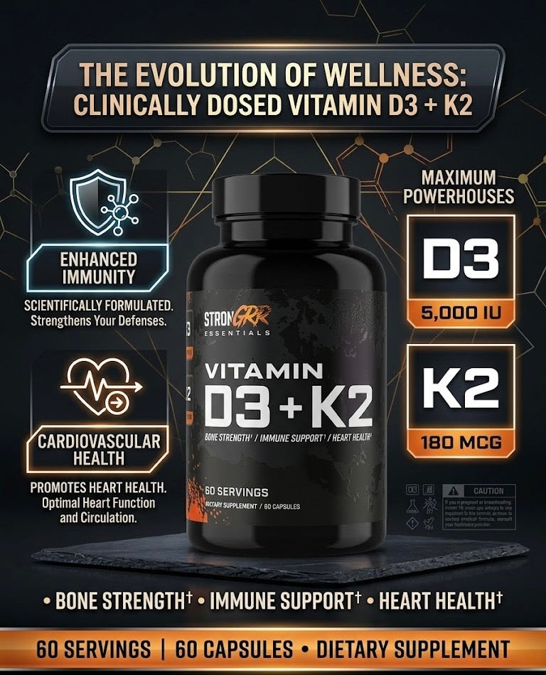 StronGRR Advanced D3+K2 product lifestyle shot