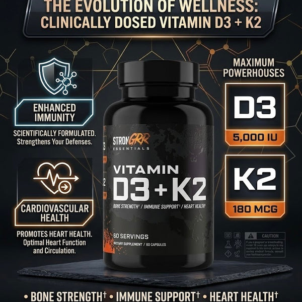 StronGRR Advanced D3+K2 product lifestyle shot