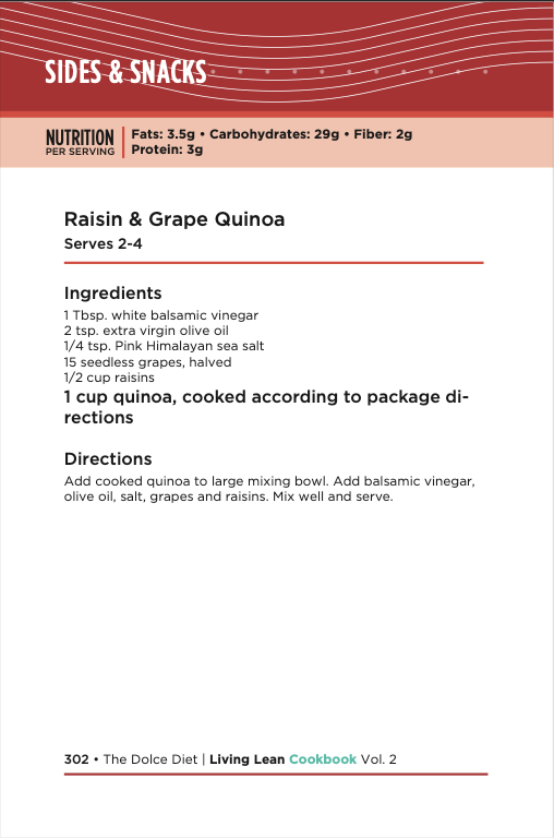 LIVING LEAN COOKBOOK