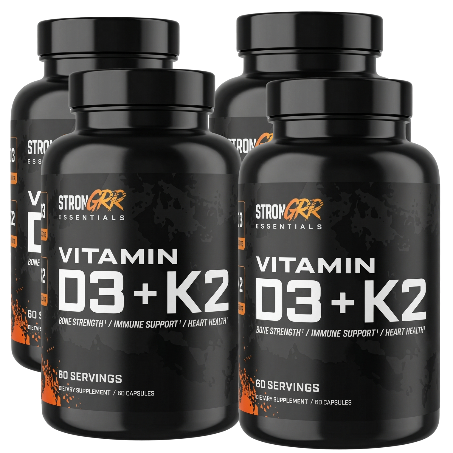 StronGRR Advanced D3+K2 packaging front view