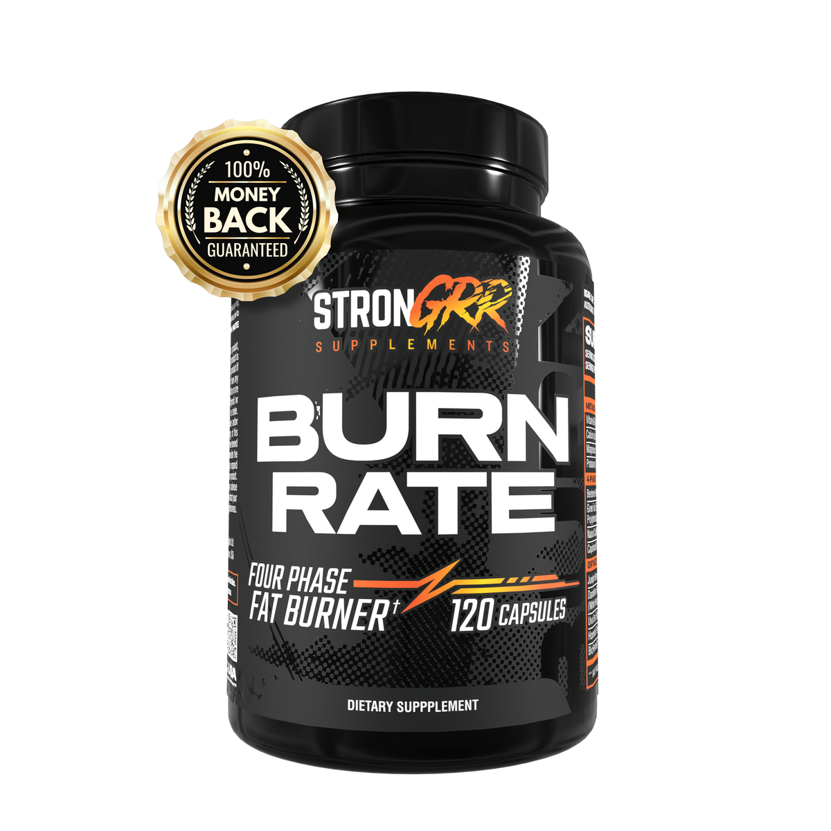 Burn Rate | Performance Energy Supplement for Athletes – StronGRR ...